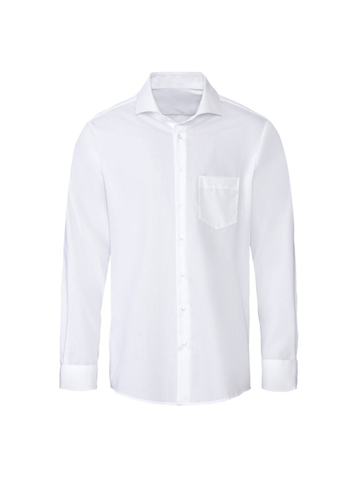 Men's Plain Buttons Down Shirt,White
