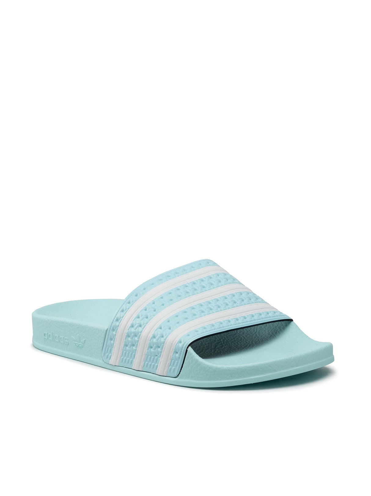 Women's Textured Slippers,Mint Blue