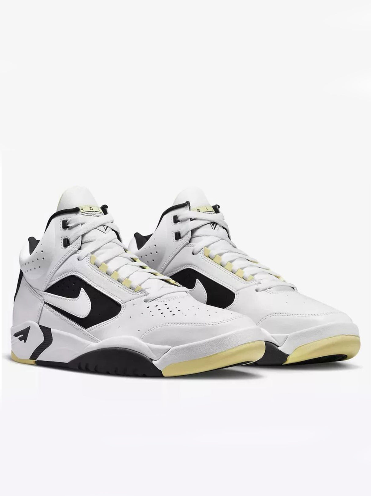 Men's Textured Basketball Shoes,White