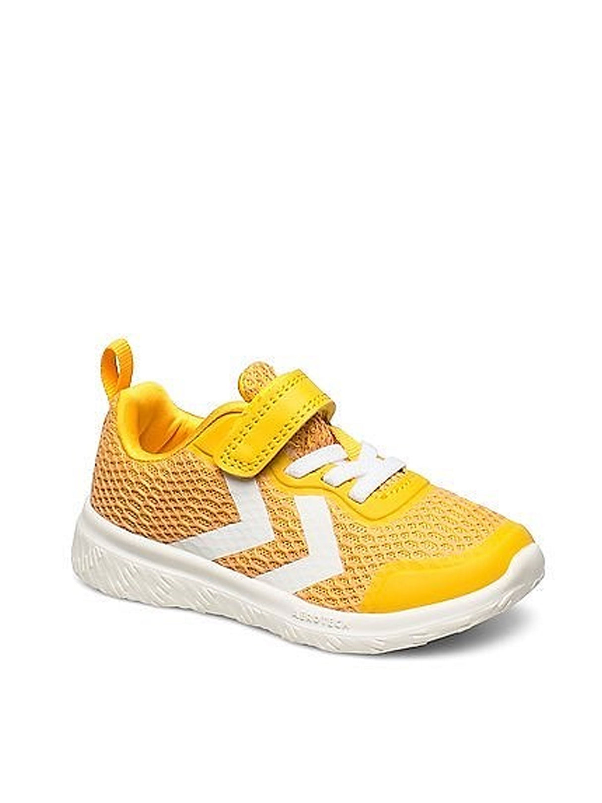 Kids Girl's Brand Logo Printed Running Shoes,Yellow