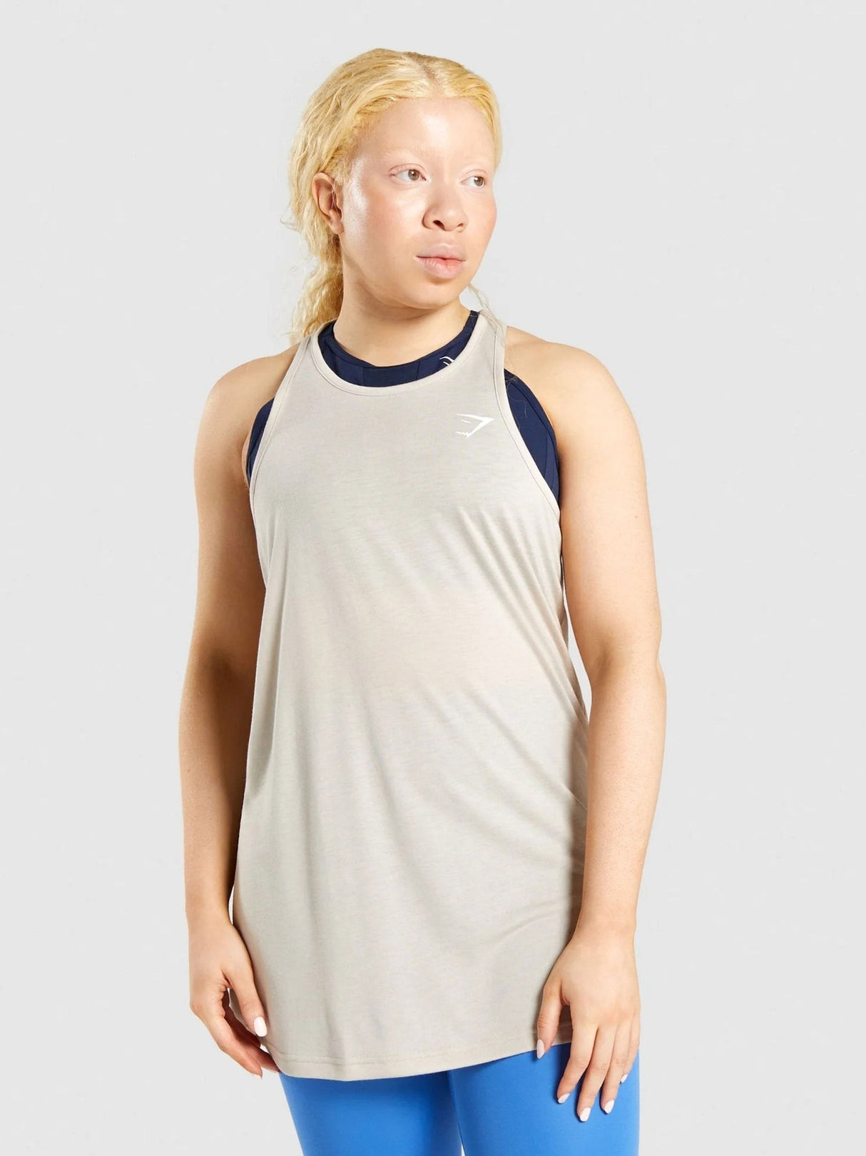 Women's Sports Tank Top,Beige