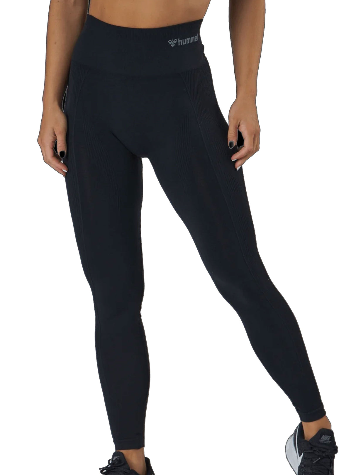 Women's Textured Leggings,Black