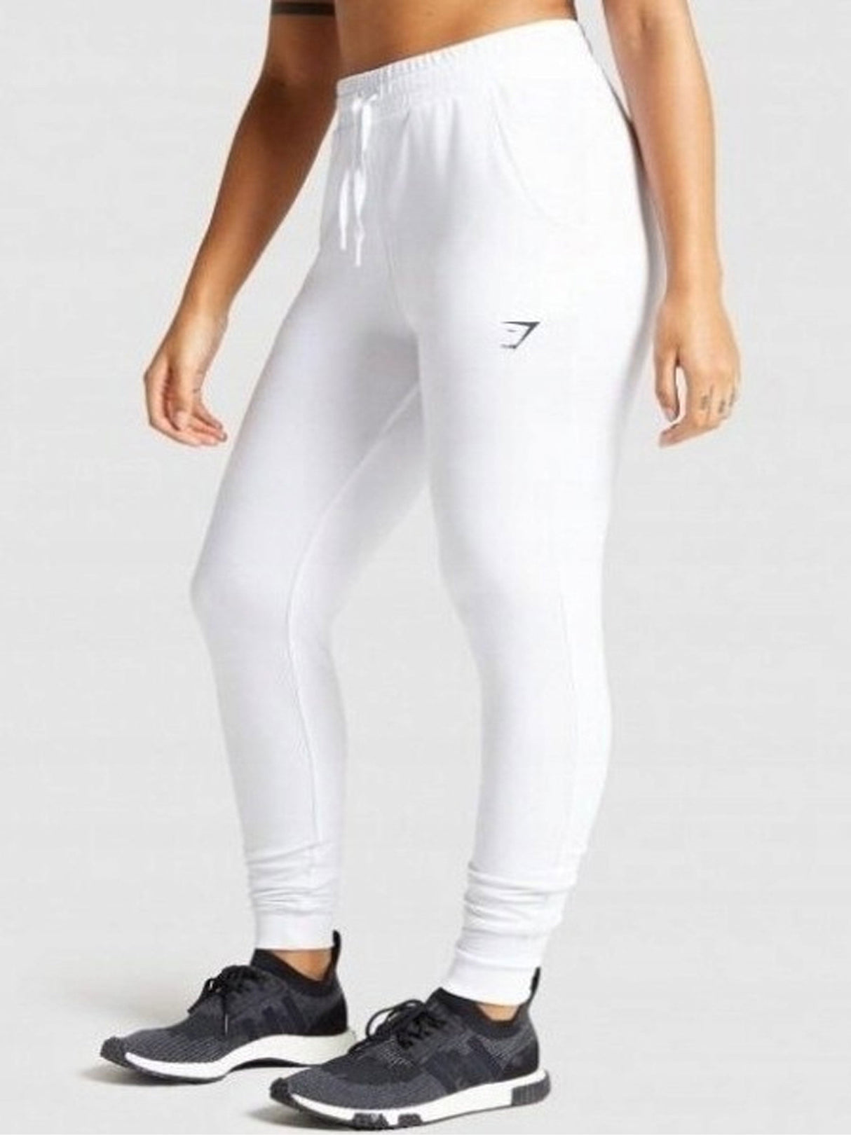 Women's Sports Sweatpants,White