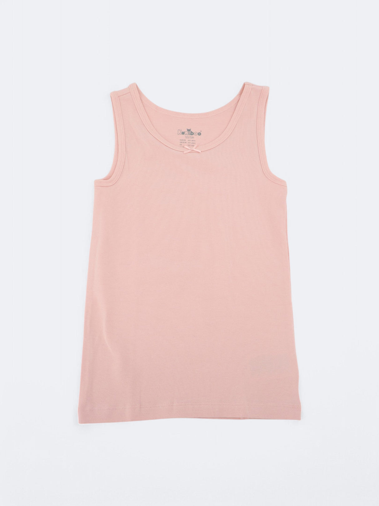 Kids Girl's Plain Tank Top,Light Pink