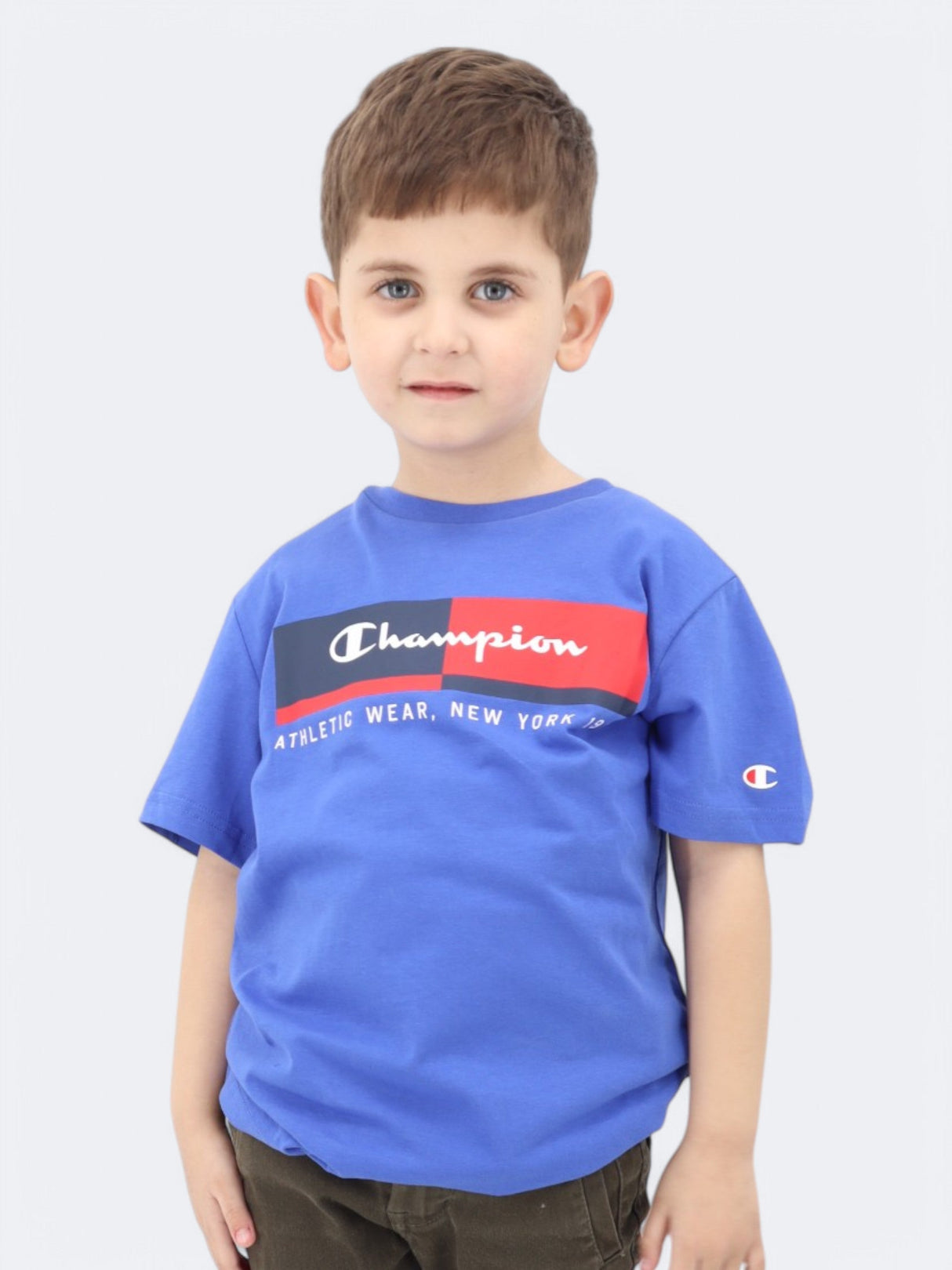 Kids Boy's Printed T-Shirt,Blue