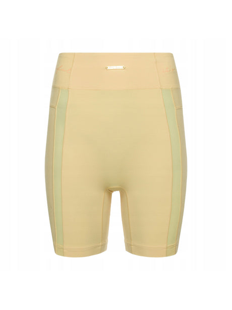 Image for Women's Plain Solid Biker Short,Yellow