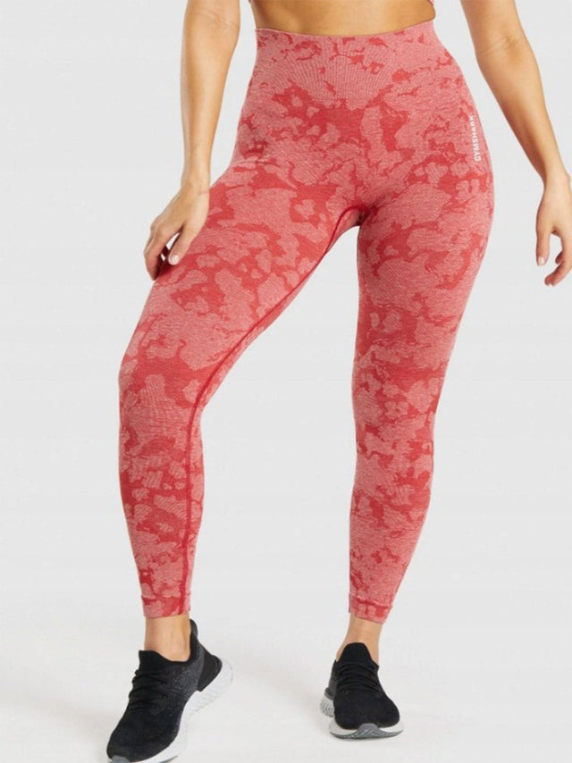Image for Women's Brand Logo Printed Legging,Red