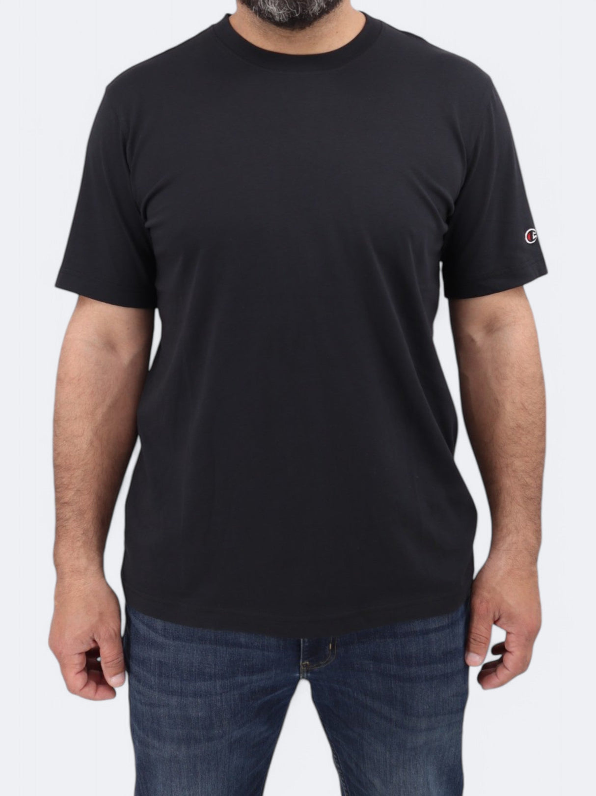 Men's Plain T-Shirt,Black