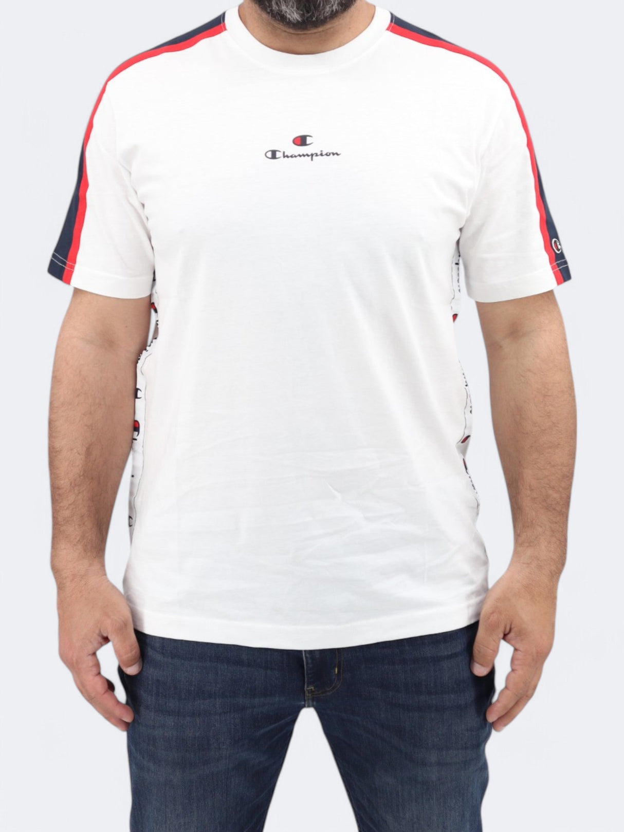 Men's Printed T-Shirt,White