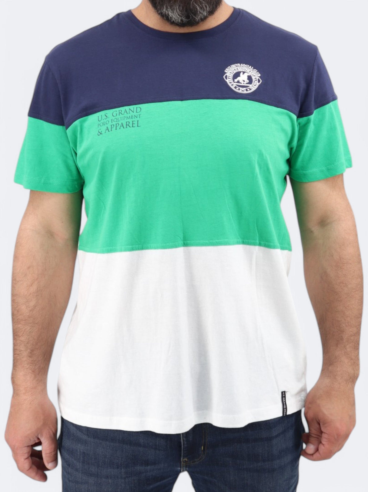 Men's Colorblocked T-Shirt,Multi