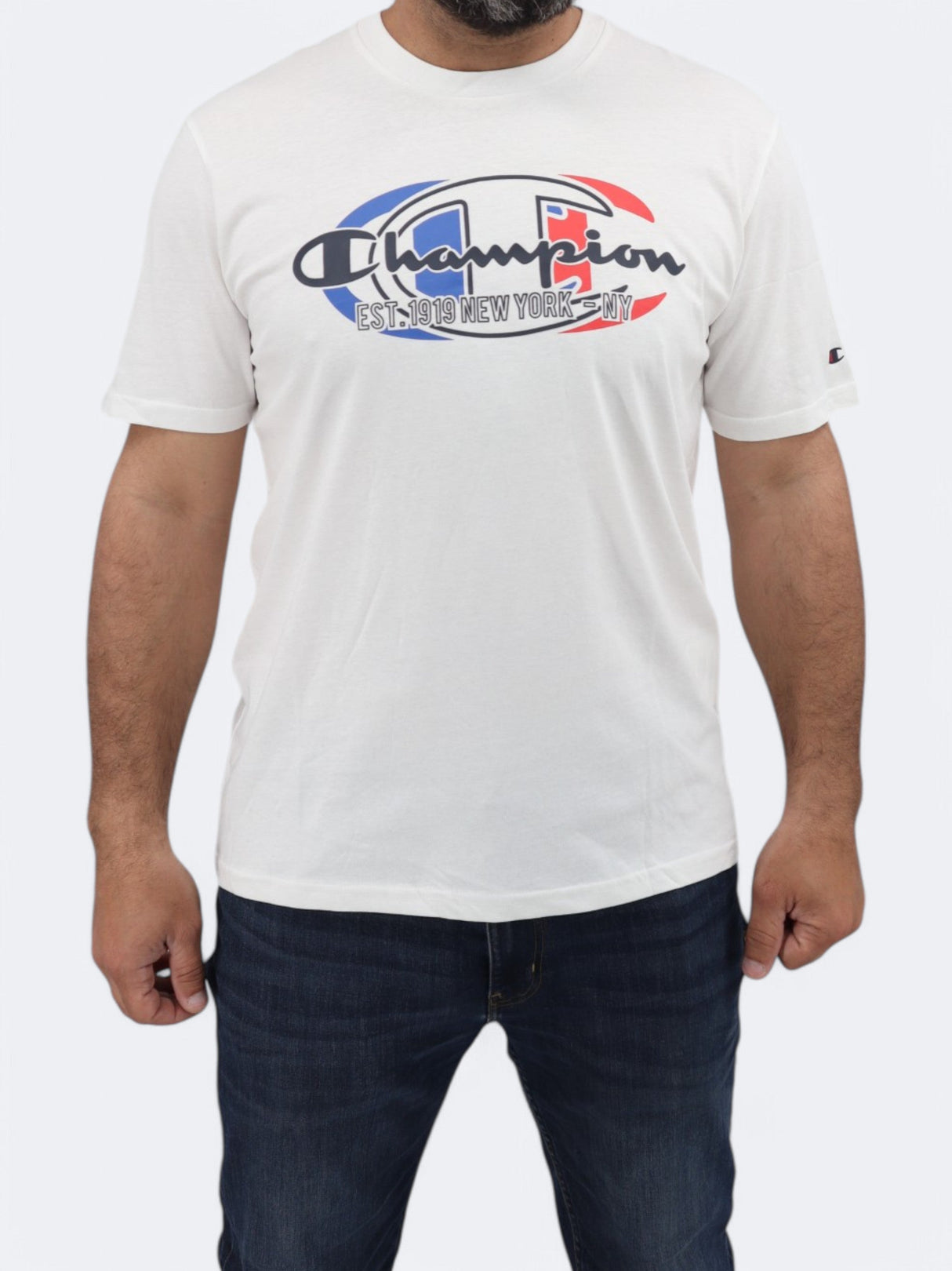 Men's Printed T-Shirt,White