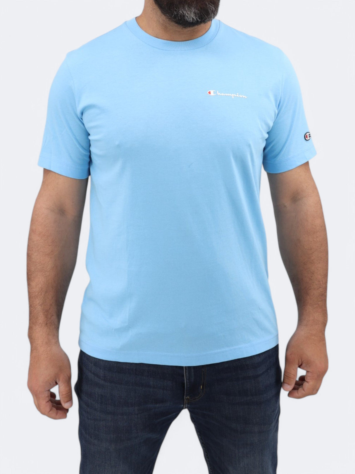 Men's Printed T-Shirt,Blue