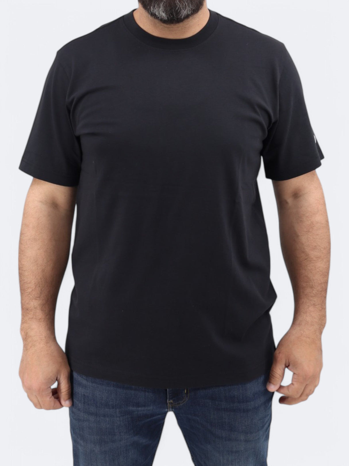 Men's Plain T-Shirt,Black