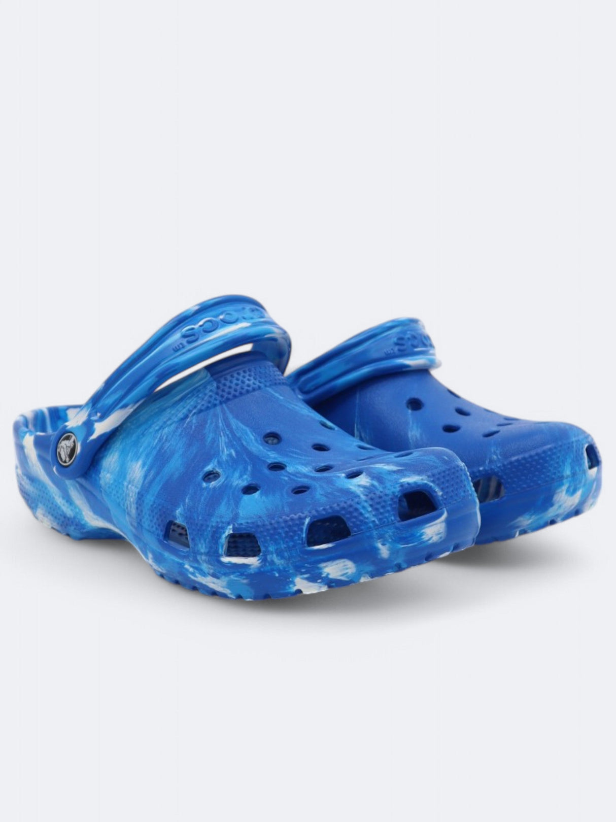Women's Tie Dye Slippers,Blue