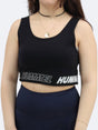 Image for Women's Cropped Sports Top,Black