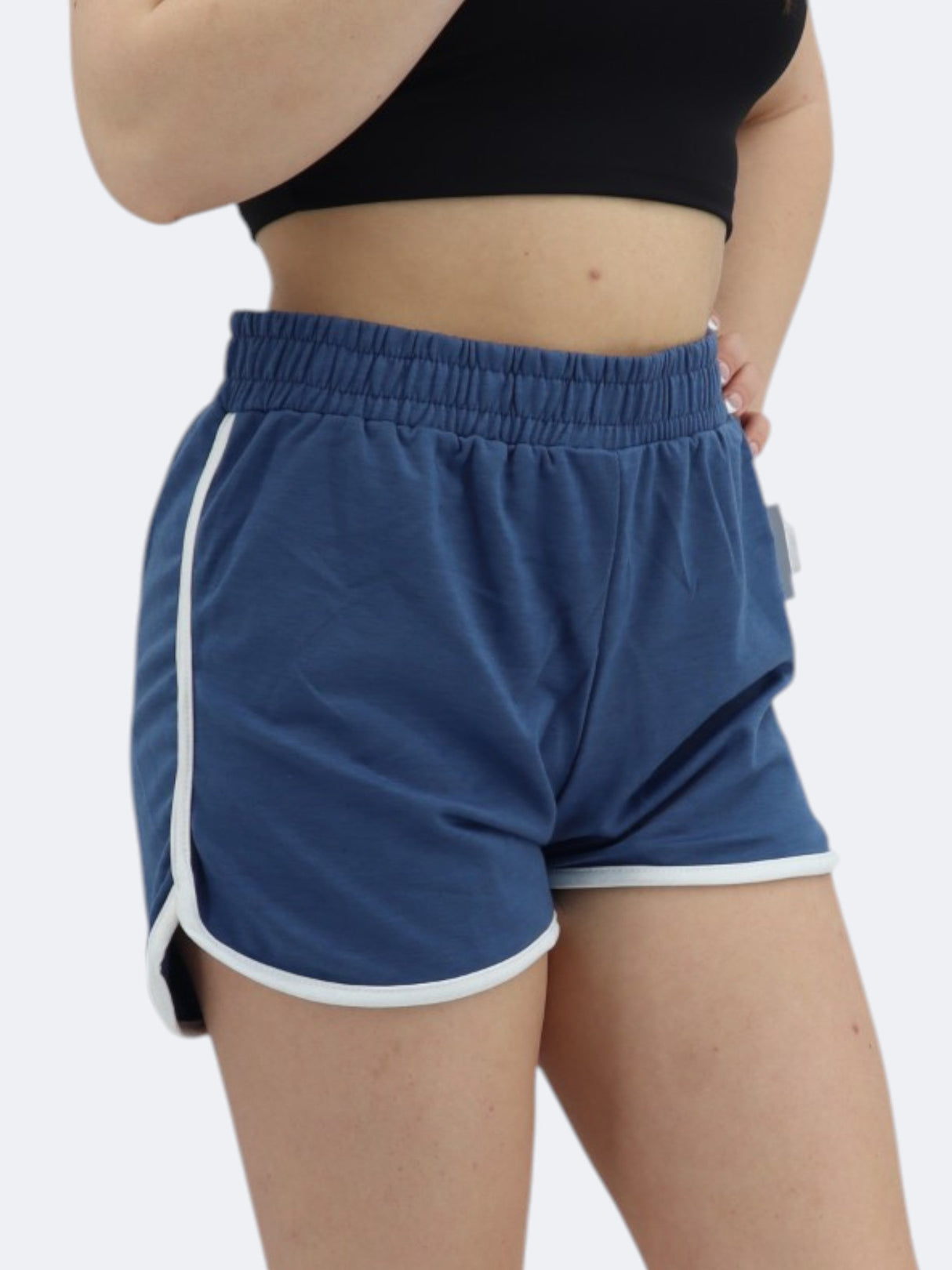 Image for Women's Plain Solid Short,Blue