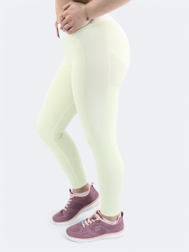Image for Women's Textured Leggings,Light Green