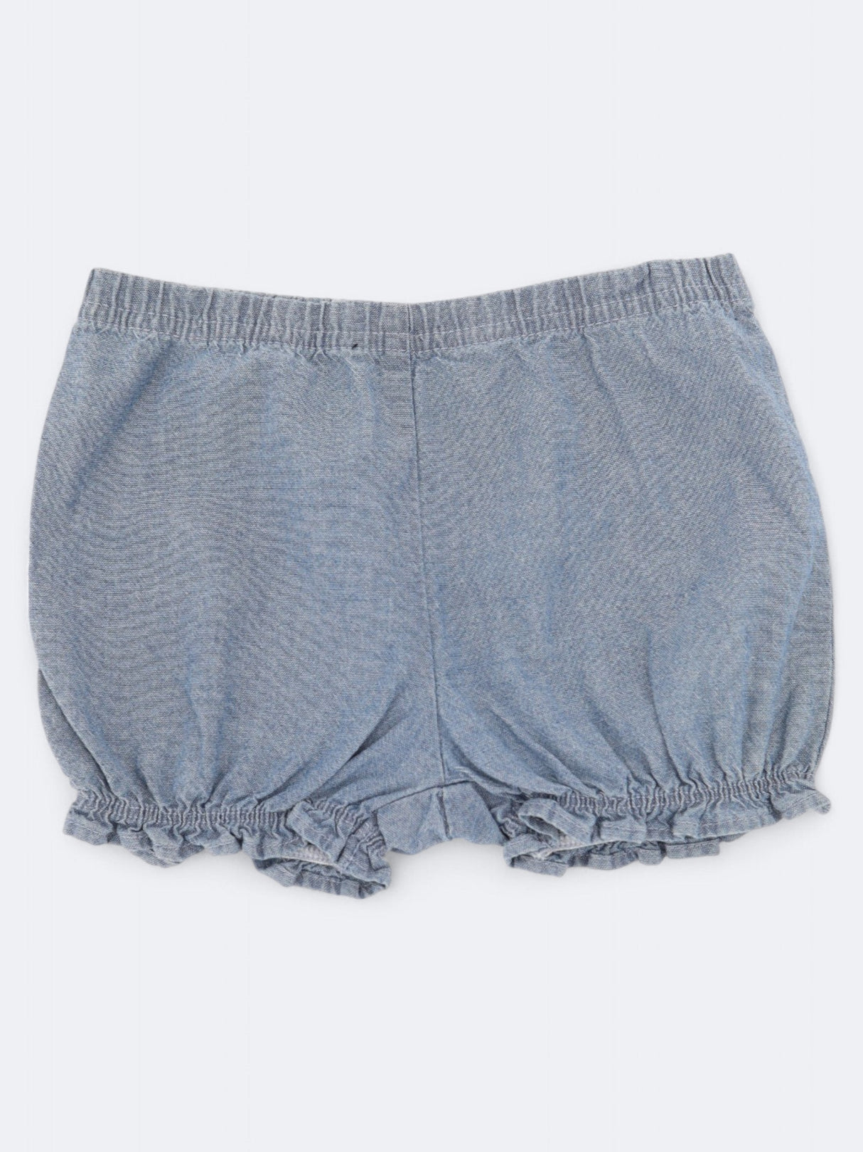 Kids Girl's Plain Shorts,Blue