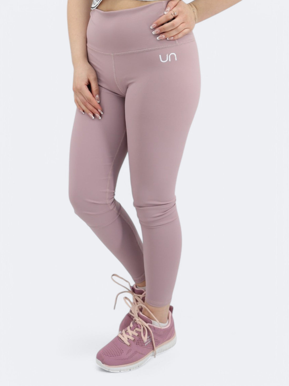 Women's Brand Logo Printed Leggings,Lilac