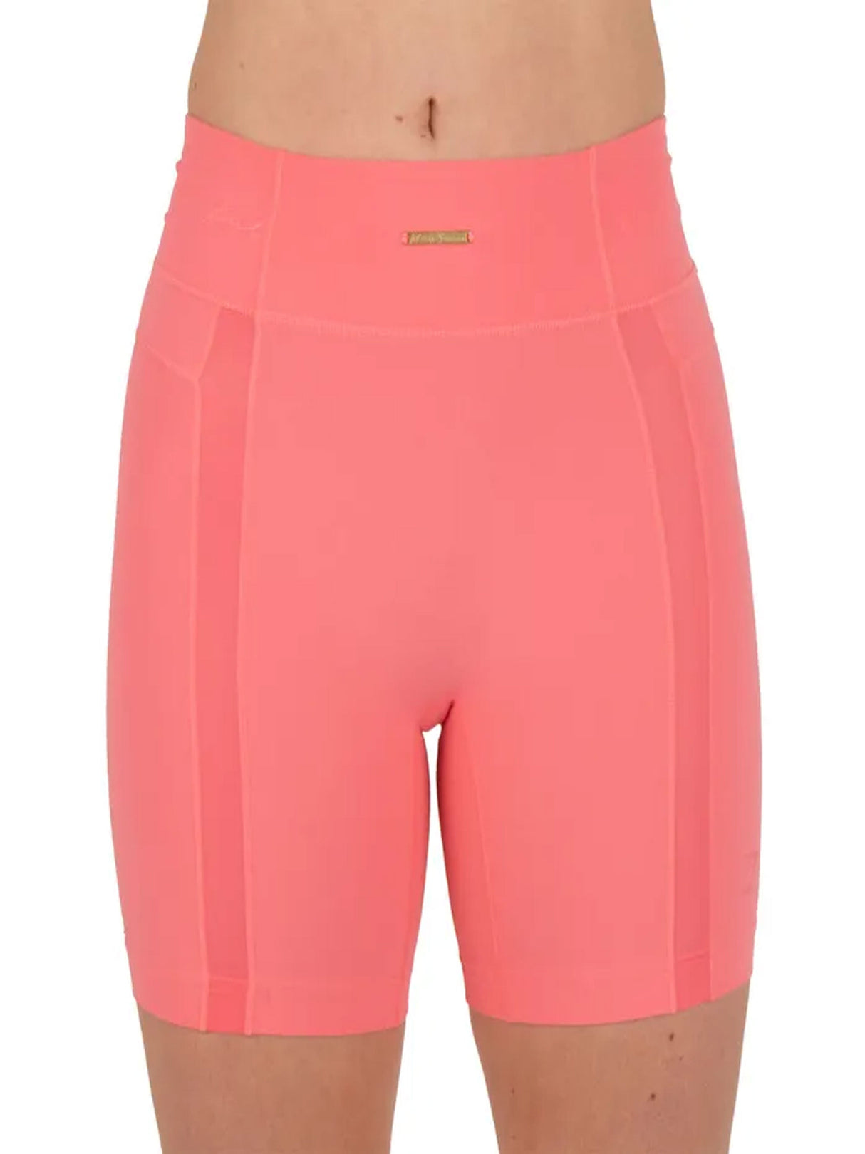Women's Plain Sports Shorts,Coral