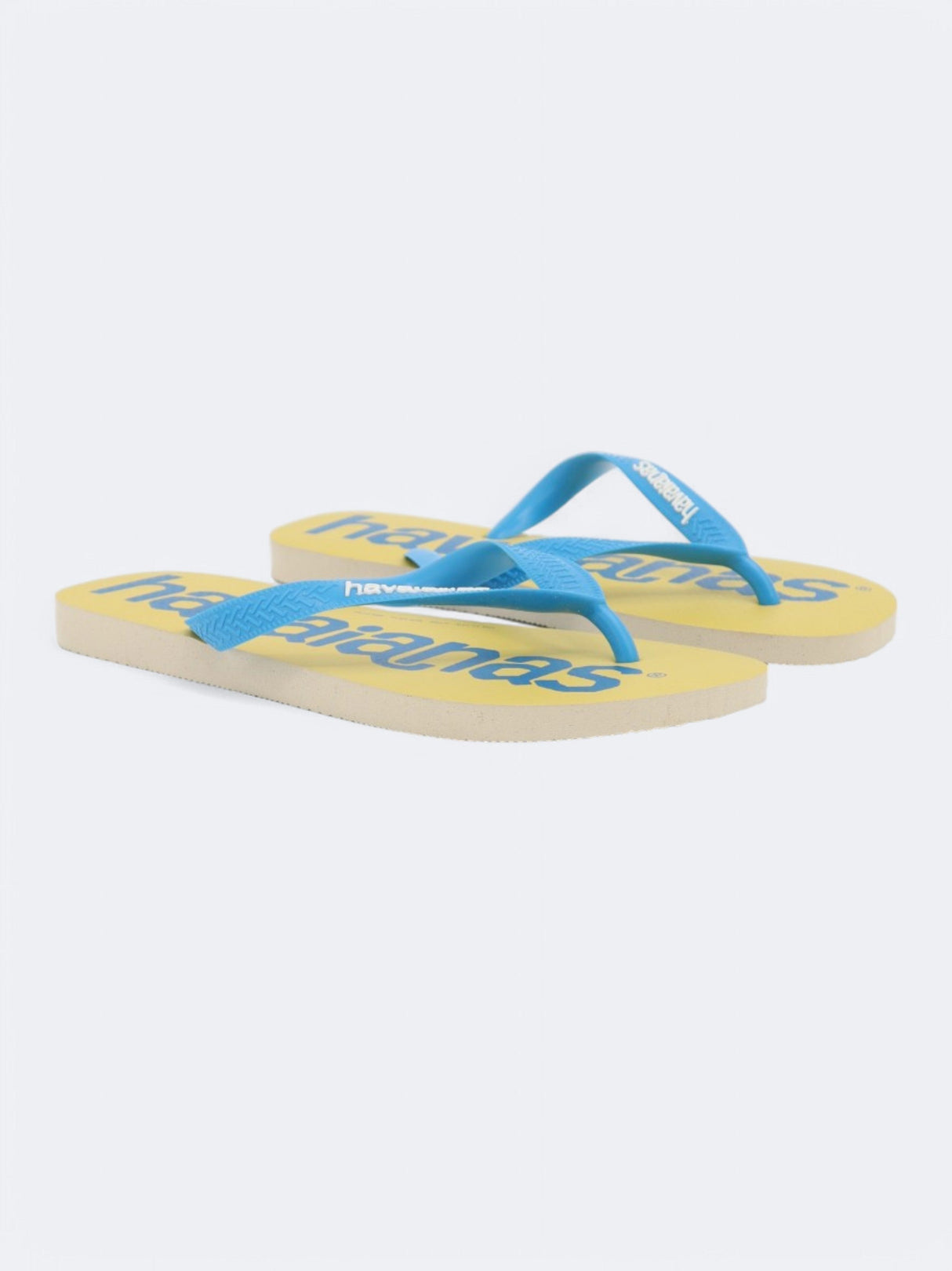 Men's Printed Slippers,Blue/Yellow