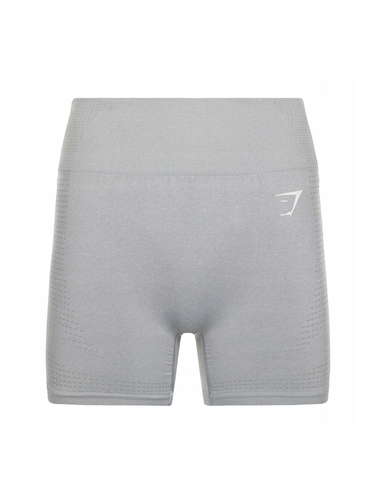 Women's Brand Logo Printed Short Leggings,Light Grey