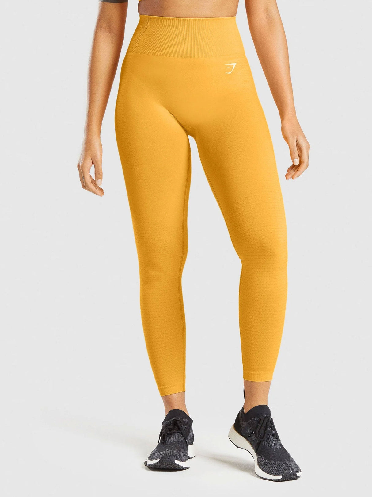 Women's Textured Leggings,Orange
