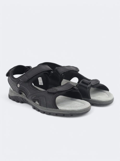 Image for Men's Textured Sandals,Black