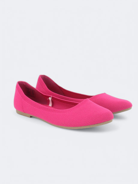 Image for Women's Plain Bellerinas,Pink