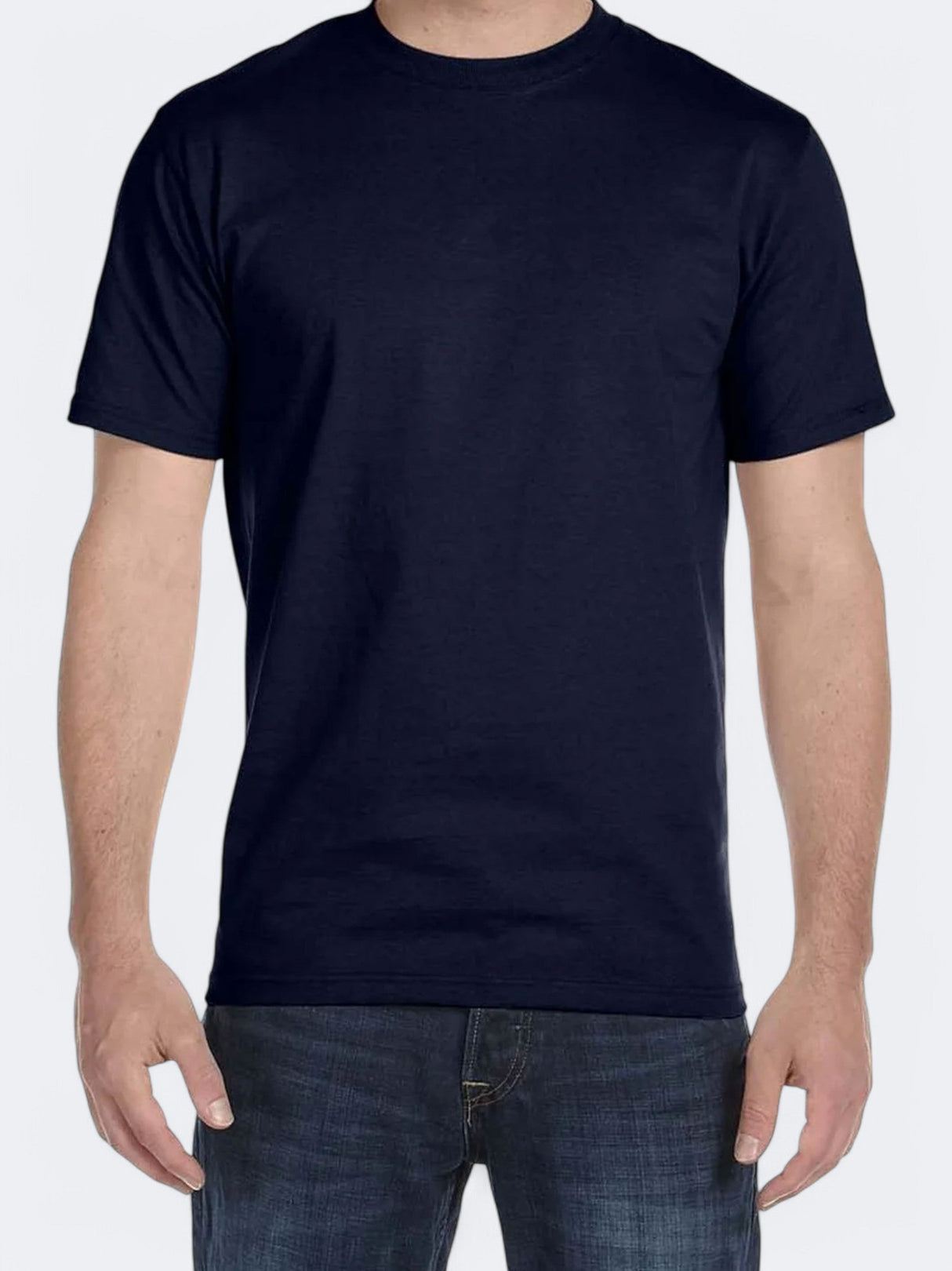 Men's Plain T-Shirt,Navy