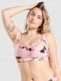 Image for Women's Printed Bikini Top,Nude