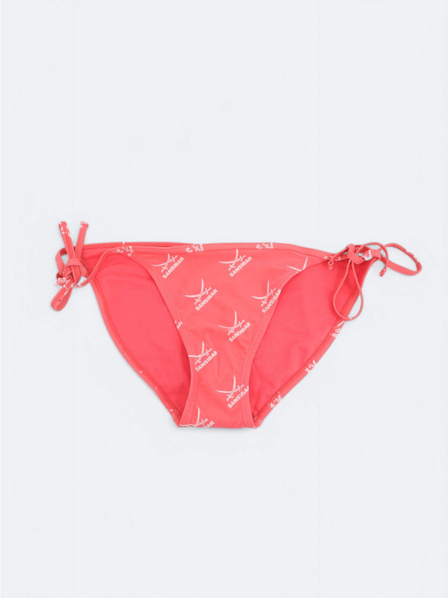 Image for Women's Brand  Logo Printed Bikini Bottom,Pink