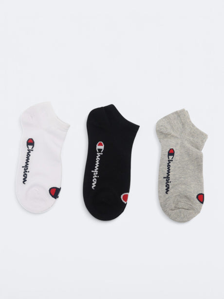 Image for Women's 3 Pairs Packs Brand Logo Printed Socks,Multi