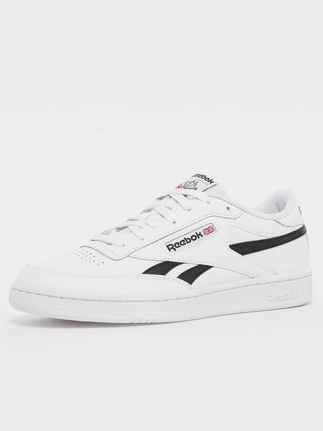 Image for Men's Brand Logo Patched Sneakers,White