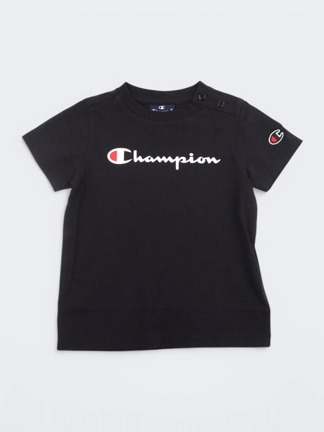 Image for Kid's Girl's Brand Logo Printed T-Shirt,Black