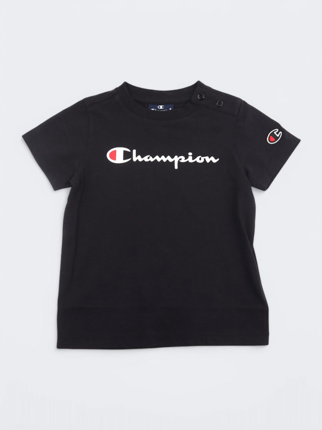 Image for Kid's Girl's Brand Logo Printed T-Shirt,Black