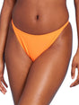 Image for Women's Plain Solid Bikini Bottom,Orange