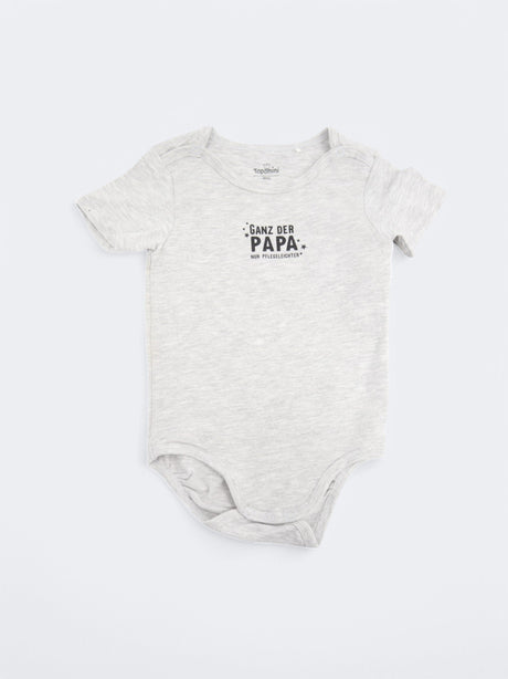 Image for Kid's Girl's Printed Bodysuit,Light Grey