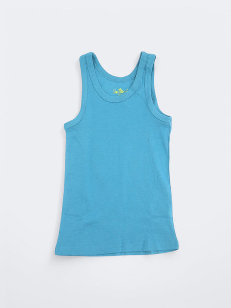 Image for Kid's Boy's Plain Tank Top,Blue
