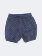 Image for Kid's Girl's Dotted Short,Navy