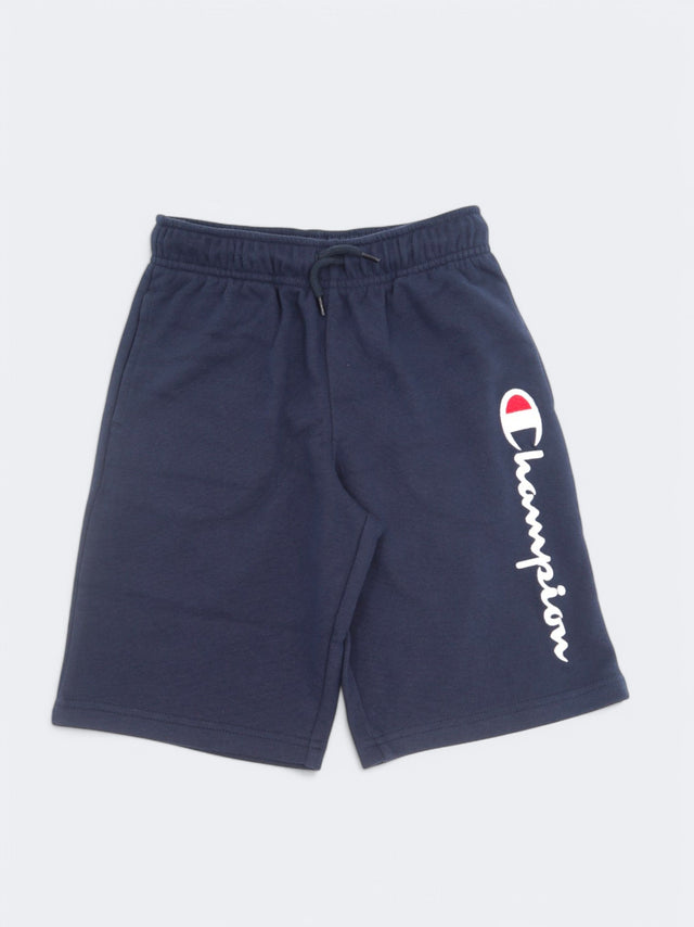 Image for Kid's Boy's Brand Logo Embroidered Short,Navy