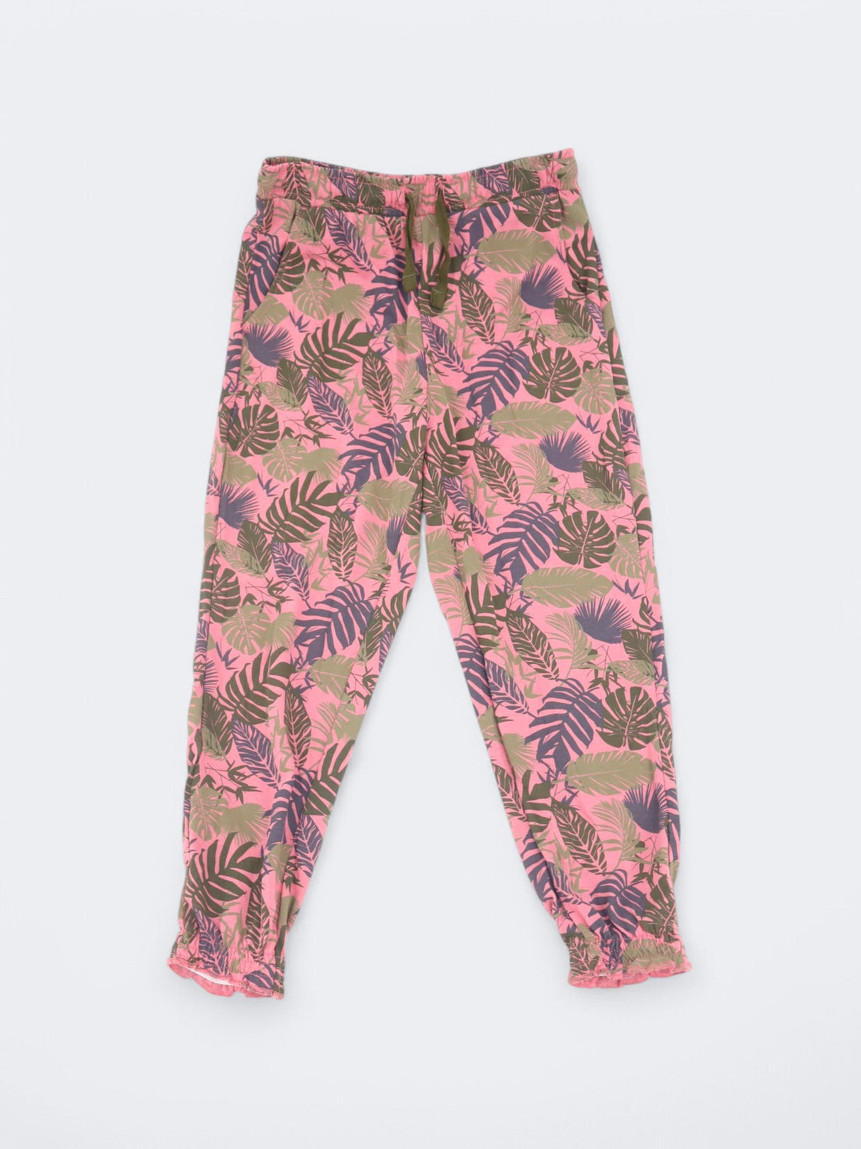 Image for Kid's Gril's Floral Printed Pants,Pink