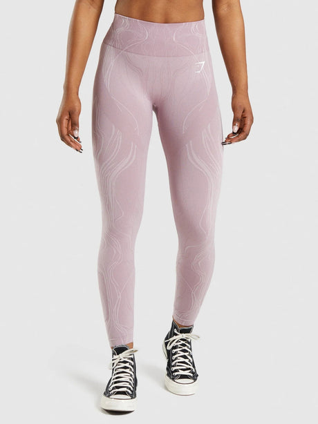 Image for Women's Embroidered Legging,Purple