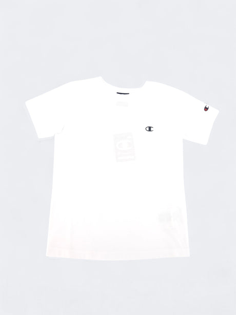 Image for Kid's Girl's Plain T-Shirt,White