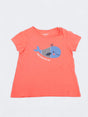 Image for Kid's Girl's Graphic Printed T-Shirt,Coral