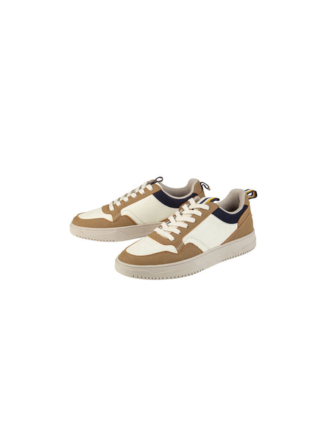 Image for Men's Textured Sneakers,Beige