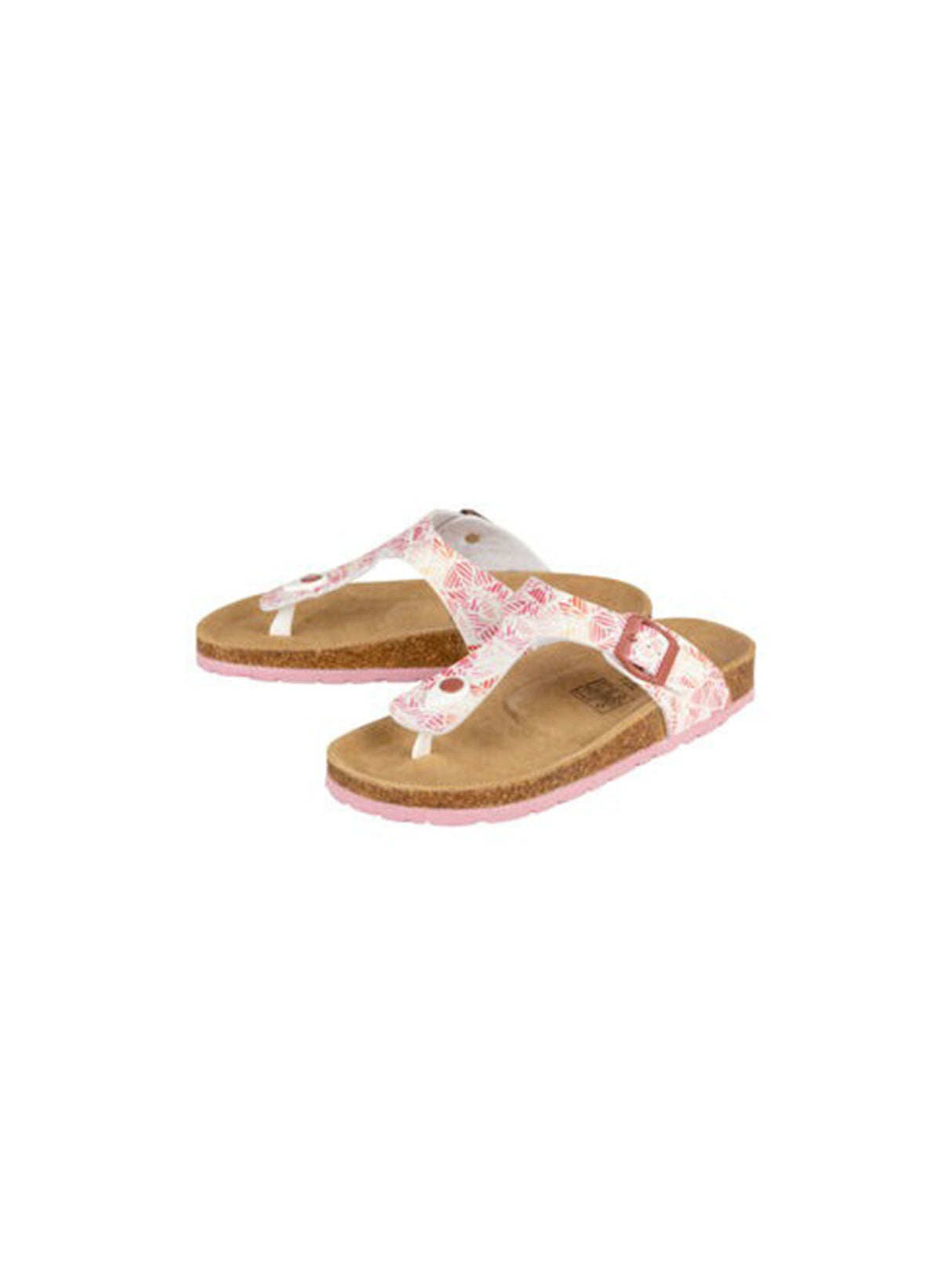 Image for Women's Adjustabe Buckle Slippers,Pink