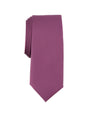 Image for Men's Tie Solid Texture Slim,Dark Pink
