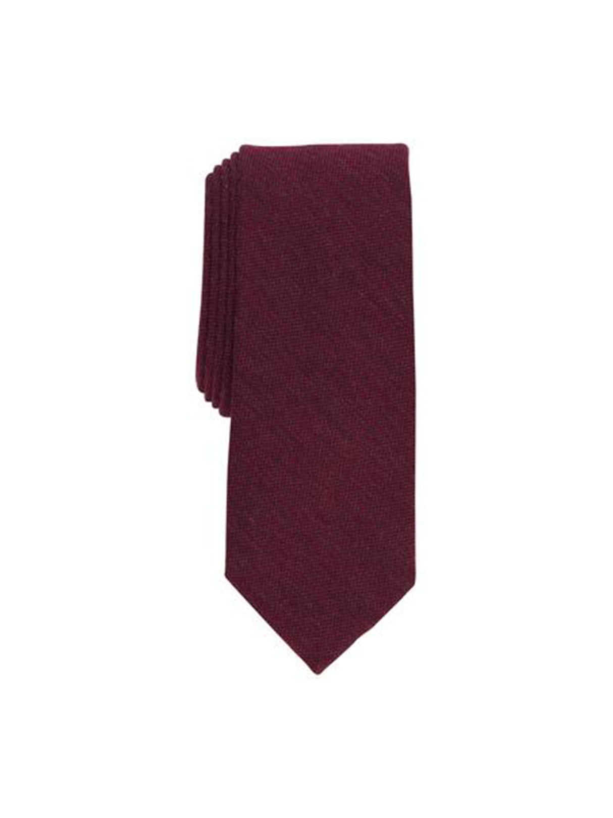 Men's Eton Skinny Tie,Scarlet