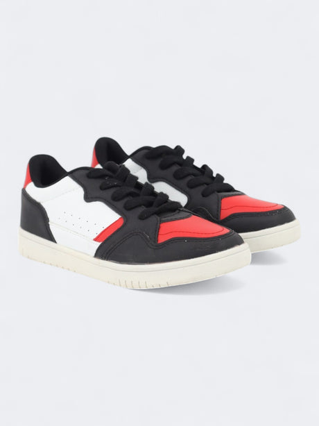 Image for Kid's Boy's Textured Sneakers,Black